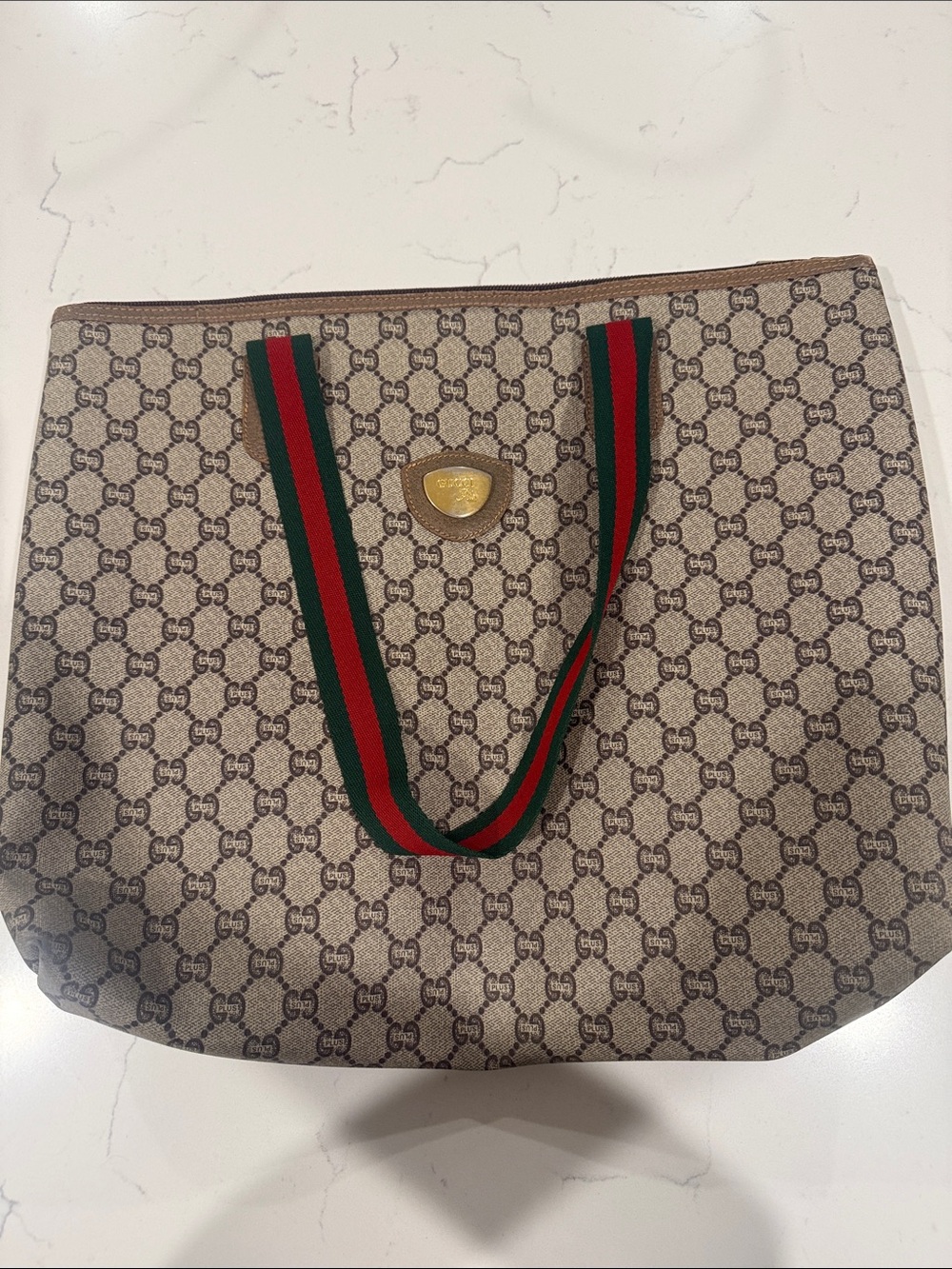 Gucci plus tote from the 1980s